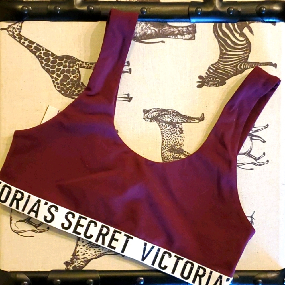 Victoria Secret Logo Cotton Scoop Brallette
